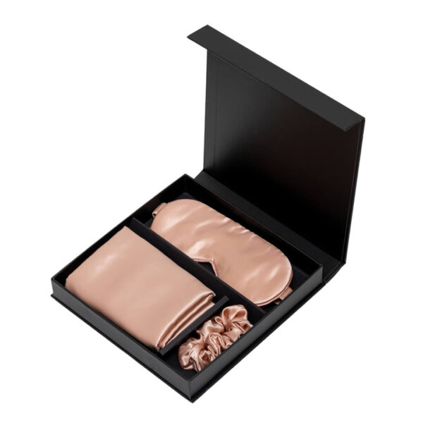 Selyem szett rosegold