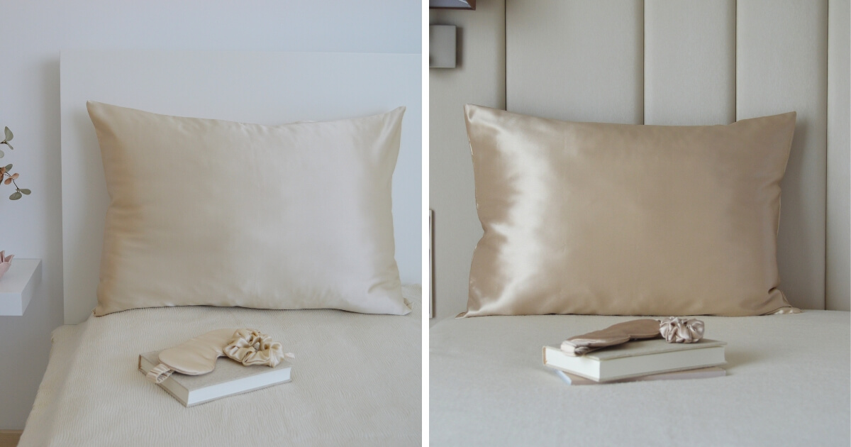 Normál vagy extra fényes selyem párnahuzat