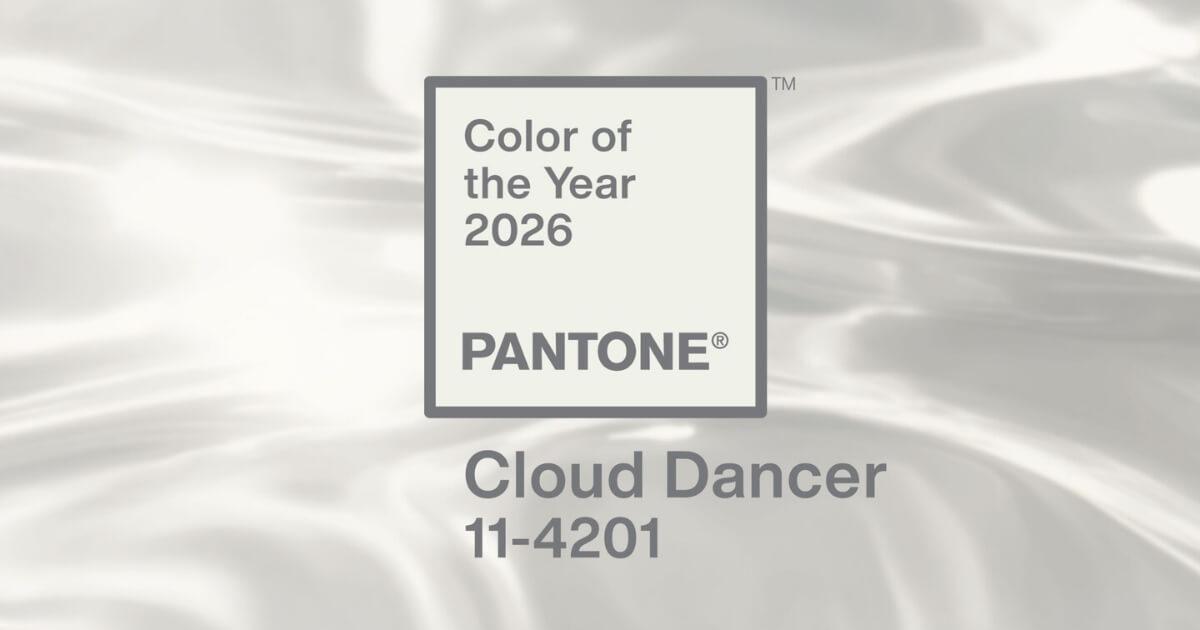 2026 év színe Cloud Dancer