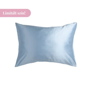 Selyem párnahuzat, égkék, limitált