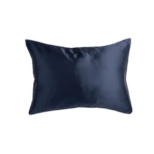 Silk&Soul selyem párnahuzat sötétkék