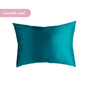 Silk&Soul selyem párnahuzat türkiz